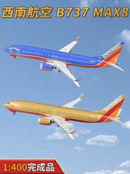 1: 400 American Southwest Airlines B737MAX8 Passenger Aircraft N871HK N872CB Aircraft Model Alloy NG