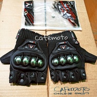 Voltz VTS01H Motorcycle Half Finger Short Finger Gloves 01H VTS-01