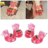 ADREE Pet Shoes, Breathable Multi-Size Pet Jelly Shoes,  Style Silicone Cool Cat Dog Shoes Pet