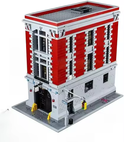 Firehouse Headquarters Building Blocks Sets Compatible With Legoed Particles Suitable For Christmas