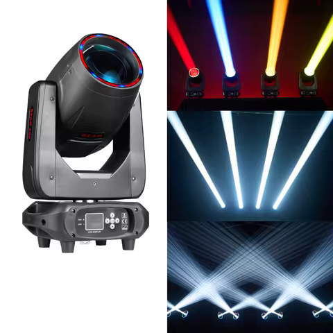 2PCS 300W 14R Sharpy Mini BEAM Moving Head Light With Halo Effect Wah Zoom 16channels 48 Rotating Pr