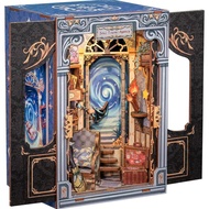 Cutefun Book Nook Kit, DIY Miniature House Kit for Teens, Book Nook Kits for Adults,