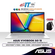 Asus Vivobook Go 15 E1504F 15.6" FHD Laptop (AMD Ryzen™ 3 7320U | 8GB | 512GB SSD | AMD Radeon™ Graphics | H&amp;S)