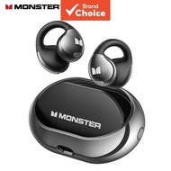 Monster AC600 Earphones Bluetooth 5.4 Wireless Earbuds With HiFi Stereo Clip-On With ENC Clear Call 