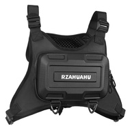 Sports Chest Bag Chest Phone Holder Bag Adjustable Strap Tactical Chest Pouch Reflective Breathable 