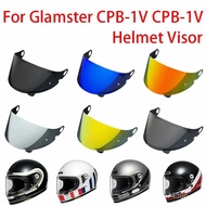 GLAMSTER Helmet Visor for SHOEI GLAMSTER Windproof Lens Face Shield Fog-Resistant Visière Anti-UV Su