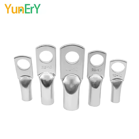 10/25/50 PCS JG Marine Terminal JG6 JG10 JG16 JG25 JG35 6-35 MM² Cable Lug Copper Tinned Electrical