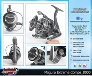 Reel Pancing Spinning Maguro Extreme Compe 8000