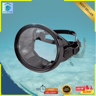 Snorkeling Mask 180 Degree Wide View Diving Mask Oval Oval Frameless Silicone Strap Freediving Mask