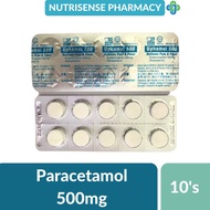 Uphamol 500mg Tablet 10's (paracetamol 500mg)