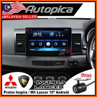 Proton Inspira / Mitsubishi Lancer Allwinner 8163 / RK100 / P15 Quad Core 10" IPS Screen Android Pla