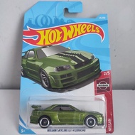 Hot Wheels Super Treasure Hunt THS Nissan Skyline GTR R34 Hijau