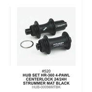 Strummer HR360 hub freehub roadbike racing 24H TA 12 disc 11sp