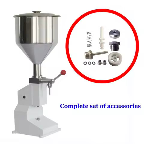 A set of parts/Kits applicable to A03 Manual Paste/liquid Filling Machine Accessory Bag of Manual Fi