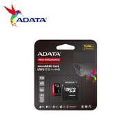 ADATA High Endurance microSDXC Memory Card With A2 U3 Rating and SD Adapter 64GB / 128GB / 256GB / 5