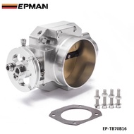 Aluminum Silver Intake Manifold 70mm Throttle Body For Honda B16 B18 D16 F22 B20 D/B/H/F EG EK H22 E