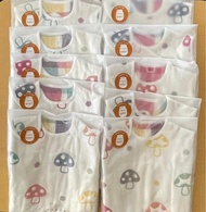 [現貨] 🇯🇵日本製 10mois hoppetta 6重紗 bb睡袋 嬰兒 嬰童 六重紗 防踢被  冷氣 睡衣 6 layer baby sleeper sleeping bag 蘑菇款 7225 