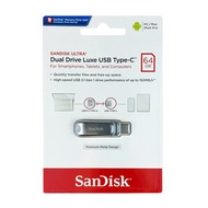 SanDisk - 64GB Ultra® Luxe USB Type-C™ 雙用隨身碟 SDDDC4-064G