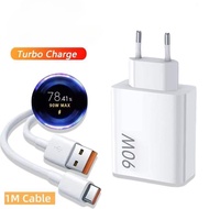 Original 90W Fast Charger TurboCharge Adapter+6A Type-C Cable For Xiaomi 15 14 13T Pro 12 Redmi A3X 