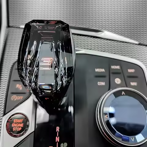 3-Piece Set Crystal Gear Shift Knob for BMW X1 F48 F49 X2 F39 X3 F25 X4 F26 X5 F15 X6 F16 Crystal Ge