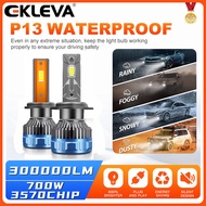 EKLEVA 2PCS Powerful LED Headlights Bulbs for Cars 700W 6000k 12v 24v 150000LM Canbus 9005 9006 9012