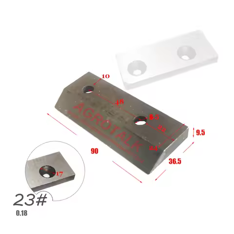Wood chipper blade , 90x36.5x9.5 / 90x35x6