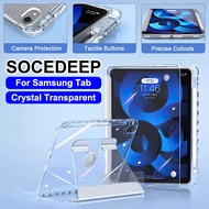 Socedeep for Samsung Galaxy Tab S10 S9 Plus 12.4 X810 S9 X710 S9 FE 10.9 S7 FE T730 T736 S8+ X806 S7
