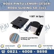 RODA PINTU LEMARI GESER / RODA PINTU LEMARI SLIDING SD 3141 HARFIT