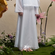 BWBYAZ JFW COLLECTION - Eloir Sheer Skirt Long Skirt A-Line Skirt