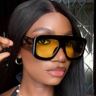 Oversized Square Sunnies sunglasses Minimalist Retro Style Party & Street Shades  glasses