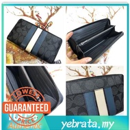 MX3 100%new COACH 26070 authentic men and women long wallet