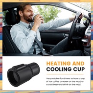 (ZWNA) 12V Car Cooling Cup Smart Cup Holder Car Premium Refrigerated Cup Holder Car Portable Cooler 