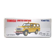 罕有 日版 Tomytec LV-114a Toyota Land Cruiser FJ56V 道路公团 Tomica Limited Vintage TLV