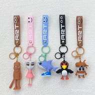 Tung Tung Tung Sahur Keychain, Cartoon Keychain KEYRING GIFT 7ENN