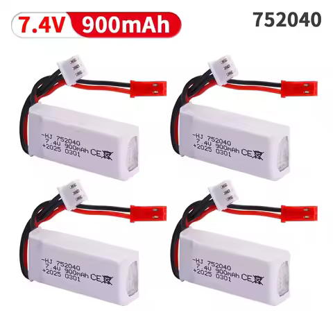 752040 7.4V 2S 35C 900mah Lipo Battery For Radiolink A560 Fixed Wing Rc Car RC Toys Model Parts With