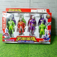 MAINAN FIGURE ULTRAMAN SUPERHERO ANAK LAKI FIGURE SET