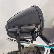 Motorcycle tail bag K-standard waterproof duffel bag leather motorcycle rear seat tail bag multifunc