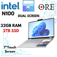 2025 ORE DS7 15.6" Laptop 32GB DDR4 RAM 2TB SSD WiFi HDMI USB Computer Laptop Gaming Laptop Murah