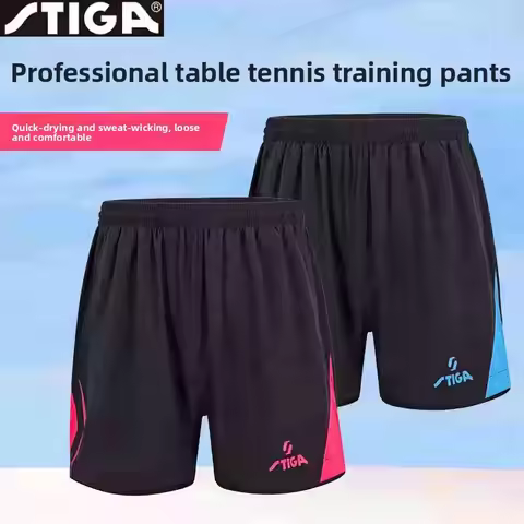 STIGA Table Tennis Shorts ping pong Clothing China-imported-clothes Sport T-shirts For Men CA-93S21 