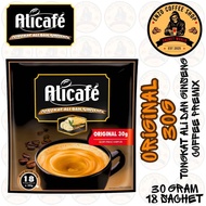 ALICAFE ORIGINAL 30G TONGKAT ALI DAN GINSENG INSTANT COFFEEMIX DRINK / 18 STICKS X 30GRAM / ALICAFE 