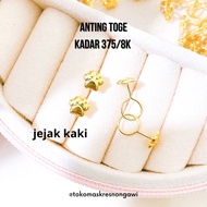 Gold toge Earrings 375 8k