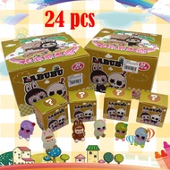 24pcs labubu Doll Blind Box Cute Cartoon Gift Blind Box Hadiah TYLB406