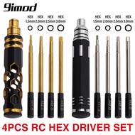 9IMOD RC Hex Driver Set Hex Allen Screwdriver Kit 1.5mm 2.0mm 2.5mm 3.0mm Repair Tools