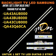 SAMSUNG 43 INCH LED TV BACKLIGHT UA-43AU8000- UA-43BU8000- UA-43CU8000- QA-43Q60CU 43 INCH TV BACKLI