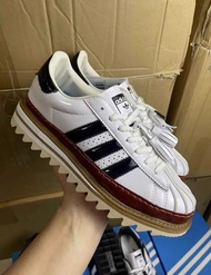 全新正貨/clot x adidas originals superstar 板鞋 白色