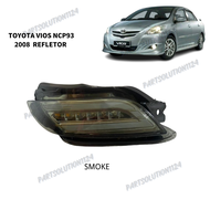 TOYOTA VIOS NCP93 DUGONG REAR REFLECTOR 2008-2012 (ALBINOSMOKEJDMCLEAR ALBINO) V-land/sonar
