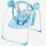 Ayunan bayi BabyDoes Porta Automatic Baby Swing Swinger Bouncer dengan Remote