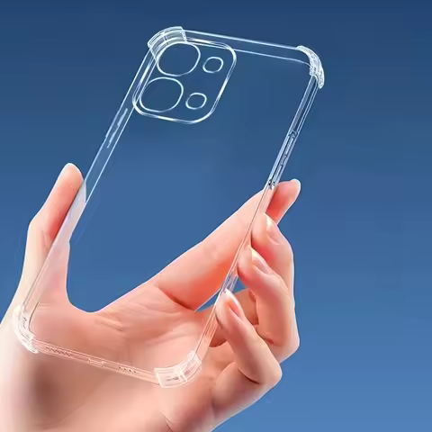 Transparent Phone Case for Oppo A6 Pro 4G Soft Silicone for Oppo A6 Max GT 5G Back Cover Clear Case 