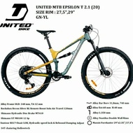 Sepeda Gunung MTB UNITED EPSILON T2.1 (2020)
