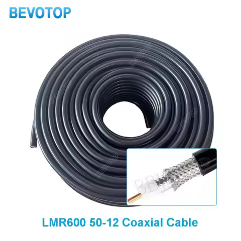 1PCS LMR600 Coaxial Cable High Quality Low Loss 50-12 RF Coaxial Cable 50 Ohm RF Extension Cord Jump